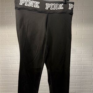 PINK Victoria's Secret Black Leggings
